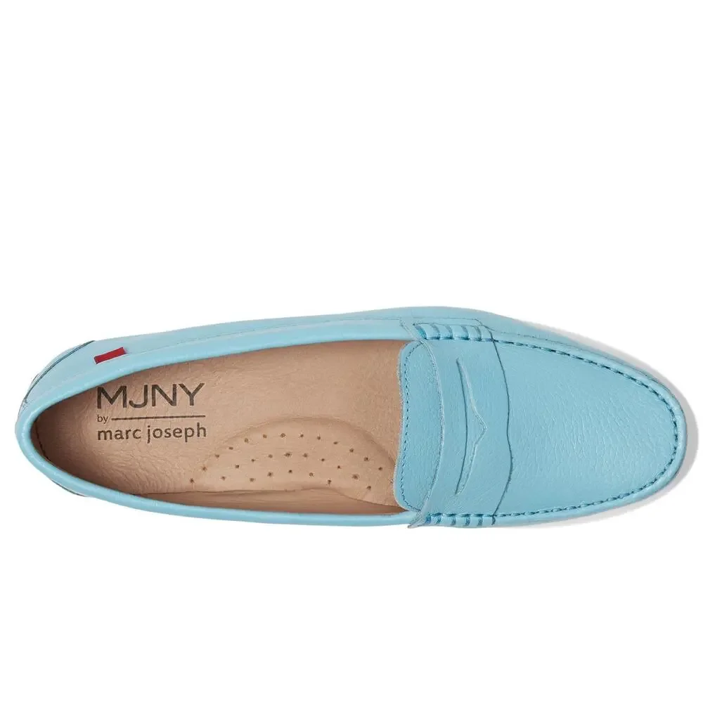 MARC JOSEPH NEW YORK NAPLES LOAFER SKY GRAINY 7 M